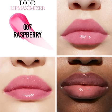 dior lip maximizer 007 raspberry|dior raspberry lip gloss.